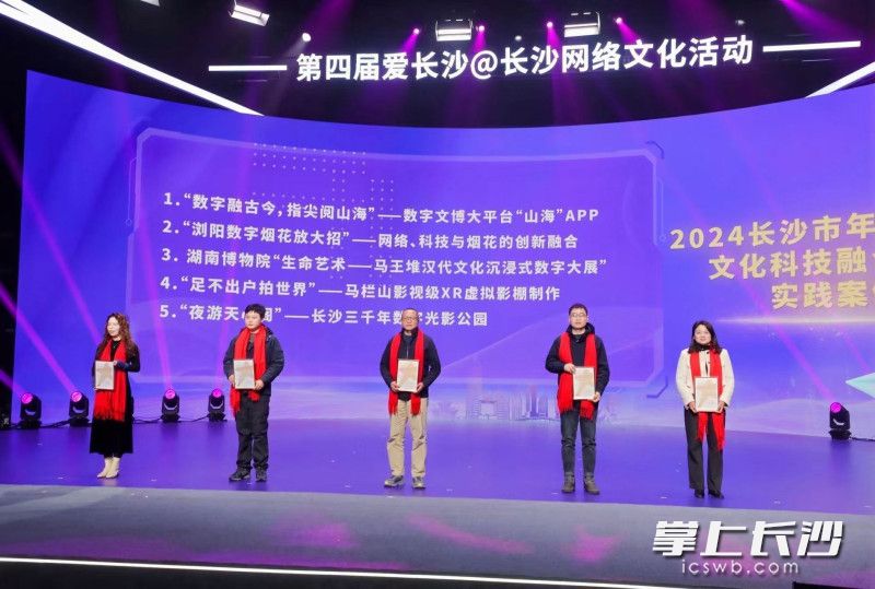 现场集中展示2024年全市网络文化和网络文明建设工作成果。