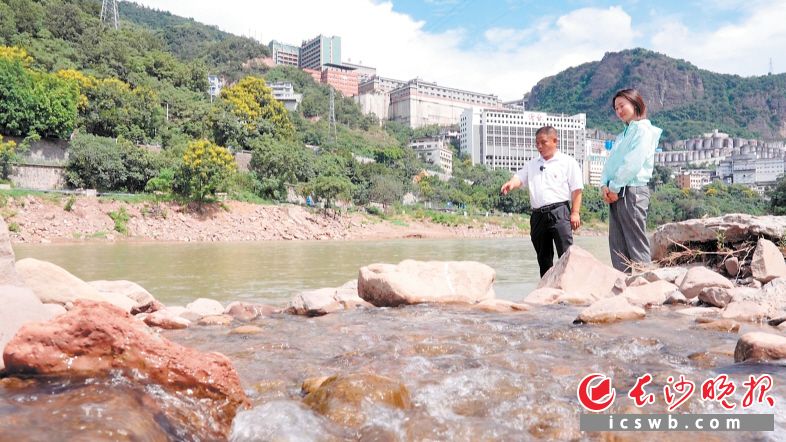 椿树沟从此处汇入赤水河。均为遵义市新闻传媒中心记者 郑海海 摄