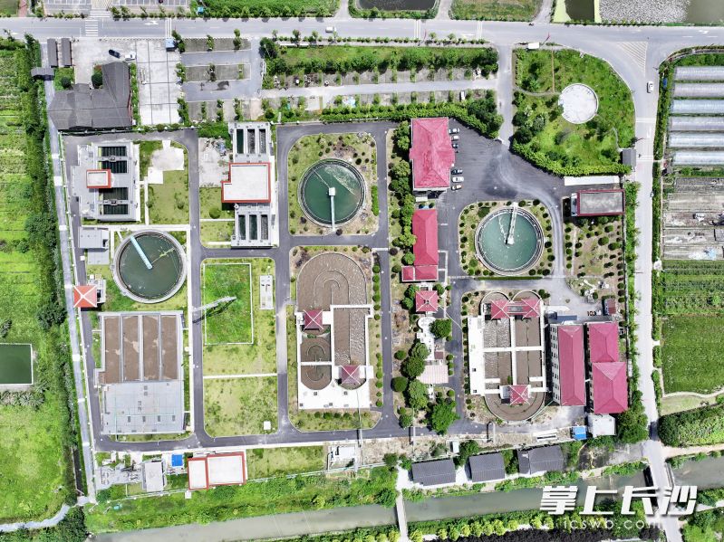 南岳污水处理厂。 周围 摄 南岳污水处理厂。 周围 摄