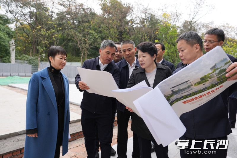 调研现场。 均为长沙晚报全媒体记者 郭雨滴 摄