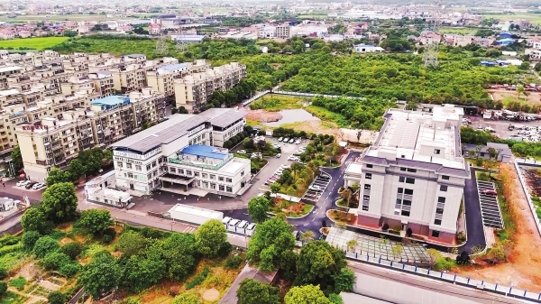 湘潭市雨湖区长城乡卫生院外景。2018年，湘潭市第二人民医院与雨湖区长城乡卫生院结成紧密型医联体。 通讯员 摄
