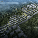 富阳雍翠别院限墅令下珍藏!雍翠别院1.01容积率实景院墅 地下车库星空顶设计