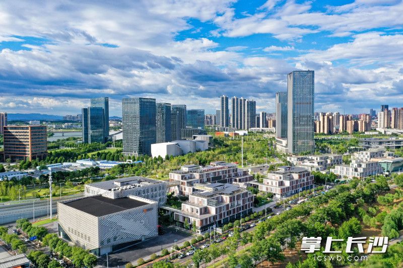 “中国V谷”马栏山。 长沙晚报全媒体记者 王志伟 摄