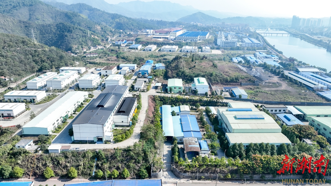 泸溪高新区一角。 符元启 摄（湖南图片库）