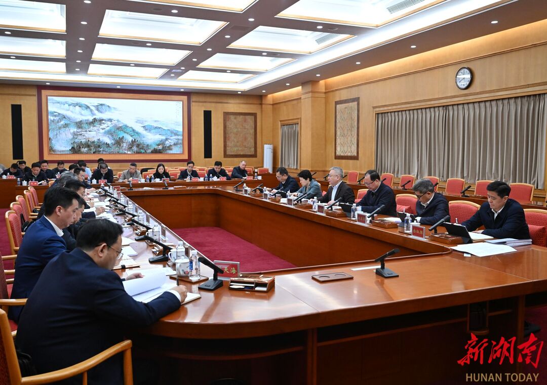 3月17日，沈晓明主持召开省文化和科技融合发展领导小组2026年第一次会议。