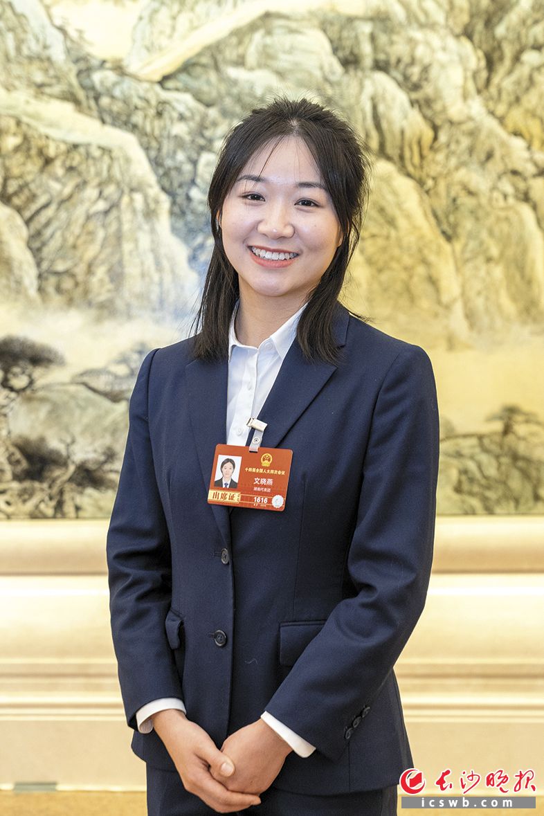 文晓燕 均为长沙晚报特派全媒体记者 周数邑 摄