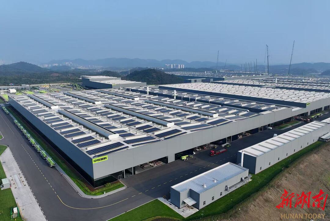 3月10日，长沙市望城区中联重科智慧产业城。 湖南日报全媒体记者 赵持 摄